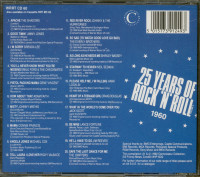 Aperçu: 25 Years Of Rock'N'Roll 1960 - Volume 2 (CD) Aperçu: 25 Years Of Rock'N'Roll 1960 - Volume 2 (CD)