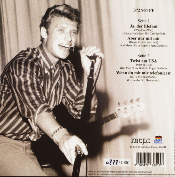 Ja, der Elefant (7inch, EP, 45rpm, PS, SC, Red Vinyl, Ltd.)