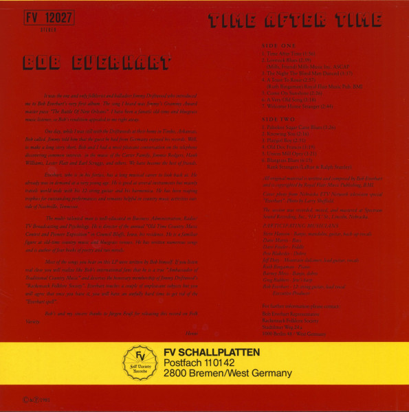 Time After Time (LP)