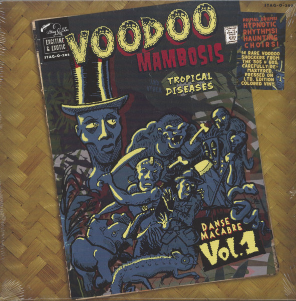 Voodoo Mambosis & The Tropical Disease - Danse Macabre Vol.1 (LP, colored Vinyl, Ltd.) Voodoo Mambosis & The Tropical Disease - Danse Macabre Vol.1 (LP, colored Vinyl, Ltd.)