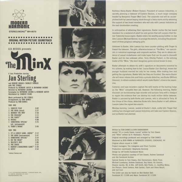The Minx Original Soundtrack (LP & DVD)