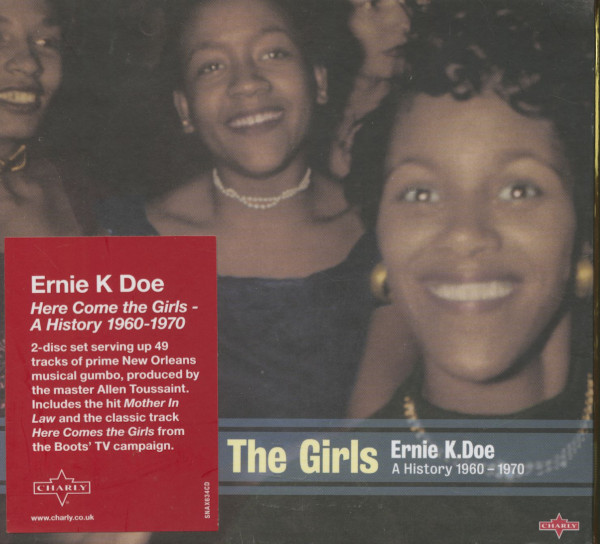 K-doe, Ernie Here Come The Girls! A History 1960-70 (2-CD)