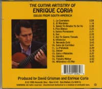 Aperçu: The Guitar Artistry Of Enrique Coria - Solos From South America (CD) Aperçu: The Guitar Artistry Of Enrique Coria - Solos From South America (CD)