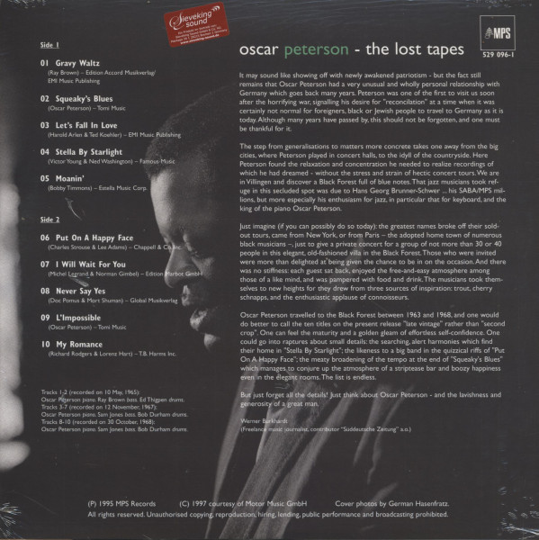 Exclusively For My Friends - The Lost Tapes (LP, 180g Vinyl)