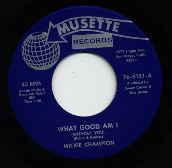 What Good Am I (Without You) - The Hurt Still Lingers Onr (7inch, 45rpm) What Good Am I (Without You) - The Hurt Still Lingers Onr (7inch, 45rpm)