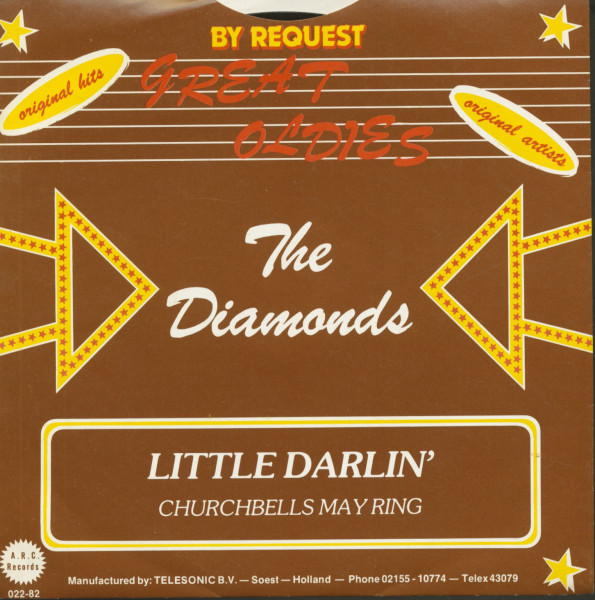 Little Darlin' - The Church Bells May Ring (7inch, 45rpm)