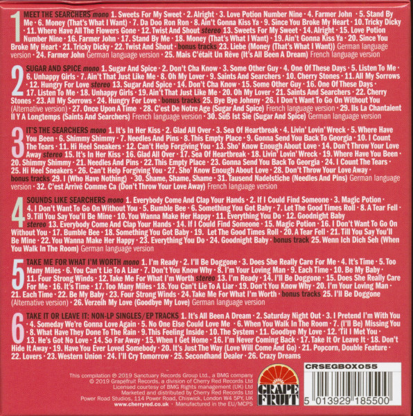 When You Walk In The Room - The Complete Pye Recordings 1963-67 (6-CD)