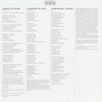 Aperçu: Words Vol.02 - The Complete Lyrics D-G Aperçu: Words Vol.02 - The Complete Lyrics D-G