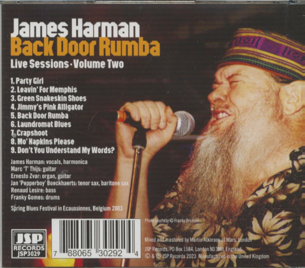 Back Door Rumba - Live Sessions Vol.2 (CD)