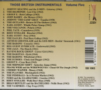 Aperçu: Those British Instrumentals Vol.5 (CD) Aperçu: Those British Instrumentals Vol.5 (CD)