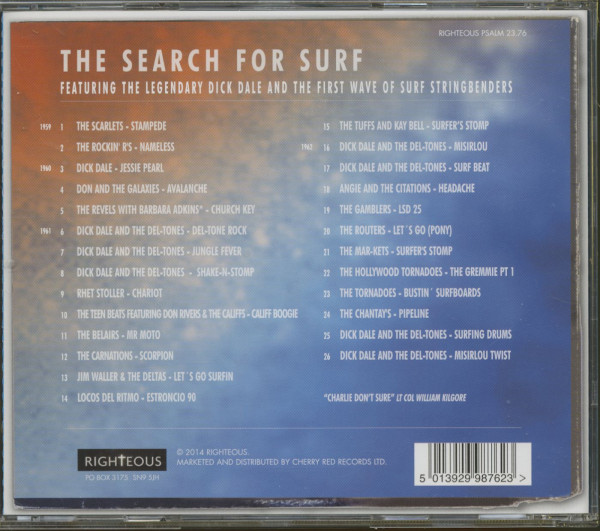 The Search For Surf (CD)