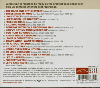 Aperçu: The Best Of James Carr (CD) Aperçu: The Best Of James Carr (CD)