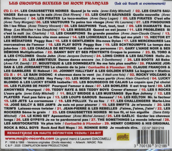 Les Groupes Sixties Du Rock Français - Là Où Tout A Commencé (2-CD)
