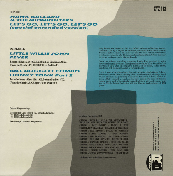 Let's Go, Let's Go, Let's Go (LP, 45rpm, EP)
