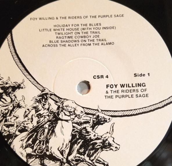 Foy Willing & The Riders Of The Purple Sage (LP)