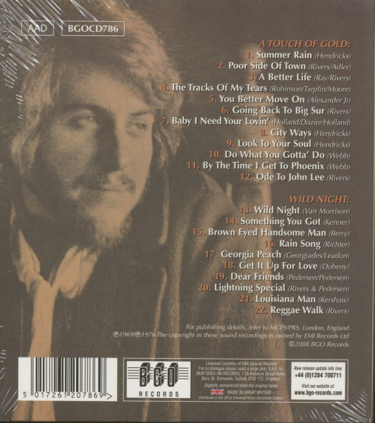 A Touch Of Gold - Wild Night (CD)