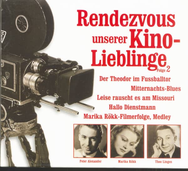 Rendezvous Unserer Kino-Lieblinge, Folge 2 (CD)