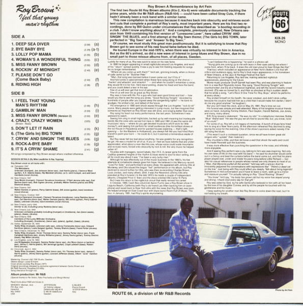 I Feel That Young Man's Rhythm (LP)