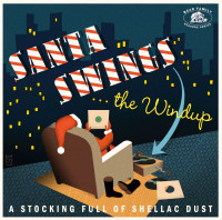 Aperçu: Santa Swings The Windup - A Stocking Full Of Shellac Dust (LP, Red Vinyl) Aperçu: Santa Swings The Windup - A Stocking Full Of Shellac Dust (LP, Red Vinyl)