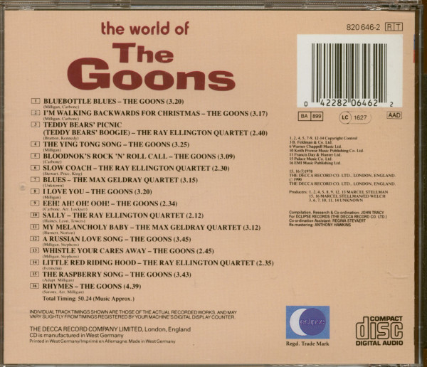 The World Of The Goons (CD)