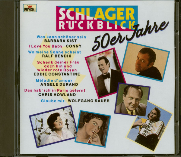 Schlager Rückblick - 50er Jahre (CD) Schlager Rückblick - 50er Jahre (CD)