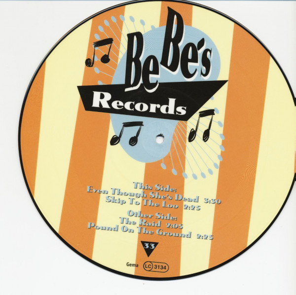 Captan Drugbuster Meets Jock McRock & Rumble Steve - The Raid (10" EP, Ltd.)