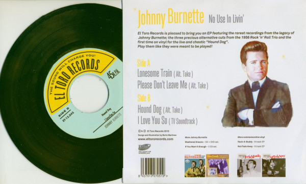 No Use In Livin' (45rpm, EP, PS)