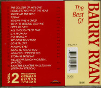 Aperçu: The Best Of Barry Ryan Vol.2 (CD) Aperçu: The Best Of Barry Ryan Vol.2 (CD)