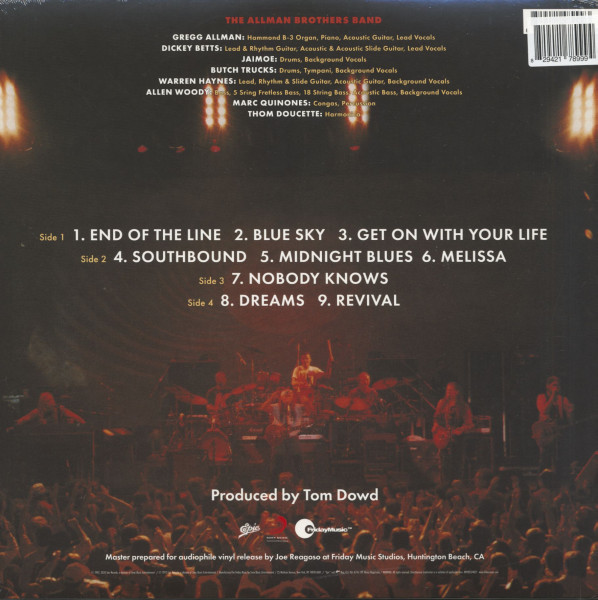 An Evening With The Allman Brothers Band (2-LP, 180g Vinyl)