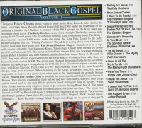 Aperçu: Original Black Gospel Vol.2 (CD) Aperçu: Original Black Gospel Vol.2 (CD)