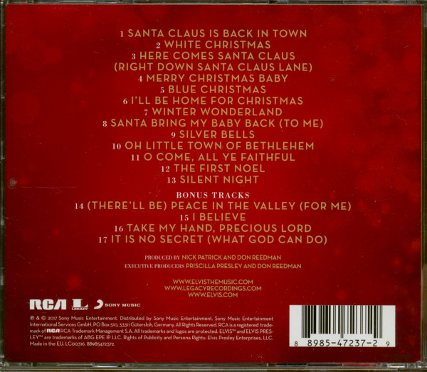 Elvis Christmas - With The Royal Philarmonic Orchestra (CD, Deluxe Edition)