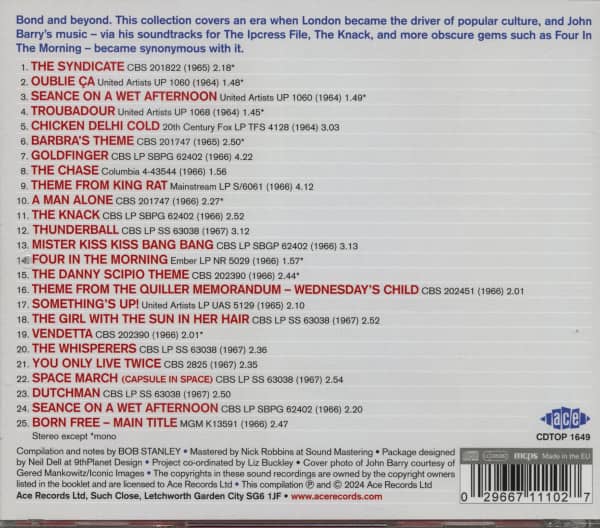 Something's Up! Film, TV & Studio Work 1964-1967 (CD)