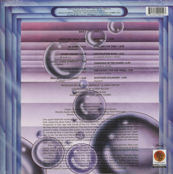 Early Allman - Featuring Duane And Gregg Allman (LP)