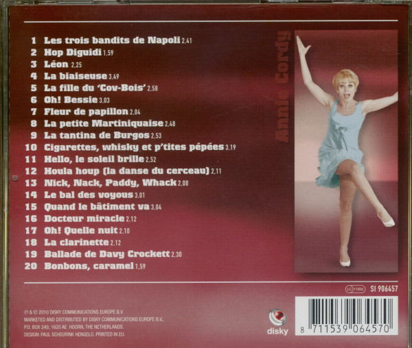 Annie Cordy (CD)