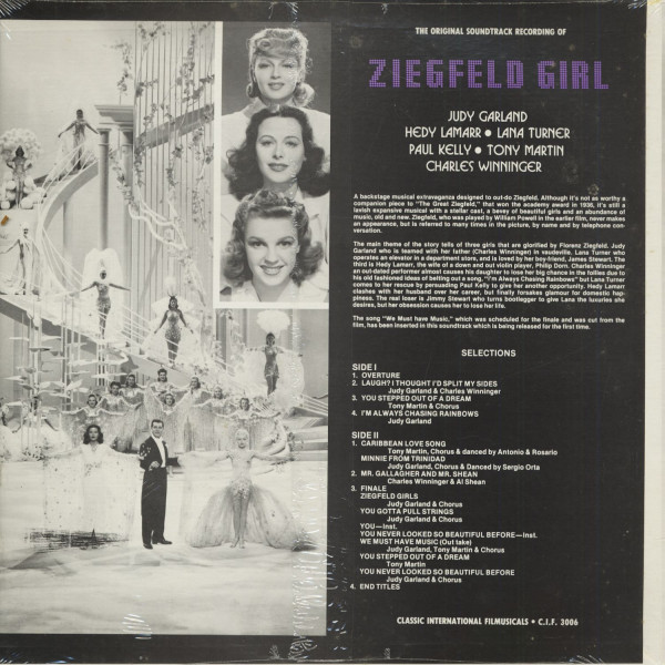Ziegfeld Girl - Soundtrack (LP)