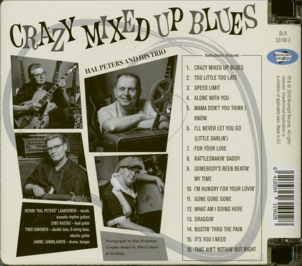 Crazy Mixed Up Blues (CD)