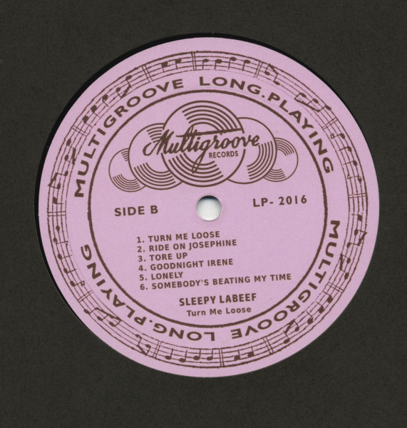 Turn Me Loose (LP, 10inch)