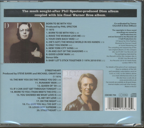 Born To Be With You - Streetheart (CD)