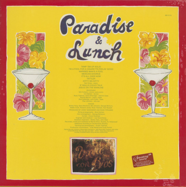 Paradise And Lunch (LP 180g Vinyl)