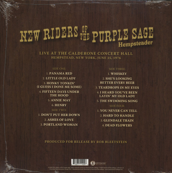 Hempsteader - Live At The Calderone Concert Hall, Hempstead, New York, June 25, 1976 (2-LP, colored Vinyl)