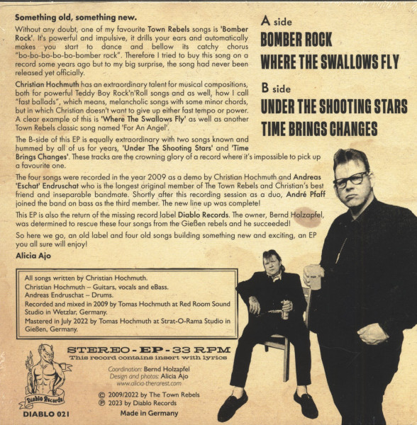 Bomber Rock (7inch, 45rpm)