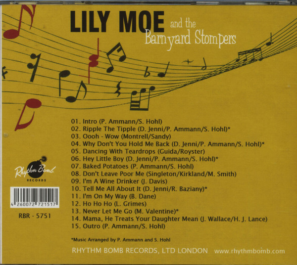 Lily Moe And The Barnyard Stompers (CD)