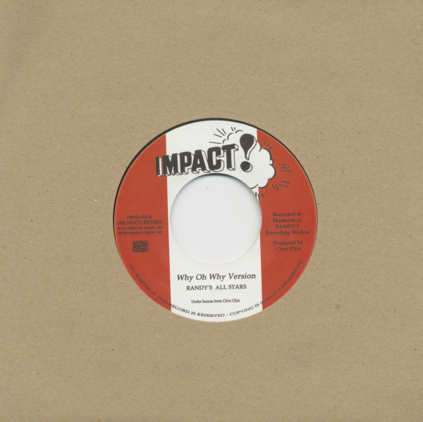 Why Oh Why (7inch, 45rpm)