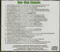 Aperçu: Doo-Wop Sequels - Answer Songs (CD) Aperçu: Doo-Wop Sequels - Answer Songs (CD)