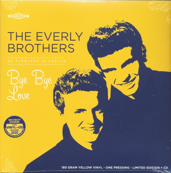 Bye Bye Love (LP, 180g colored Vinyl, Ltd. + CD) Bye Bye Love (LP, 180g colored Vinyl, Ltd. + CD)
