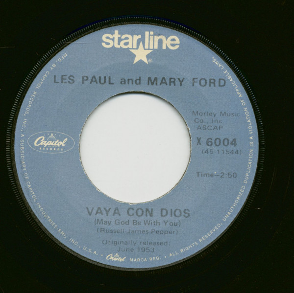 How High The Moon - Vaya Con Dios (7inch, 45rpm)
