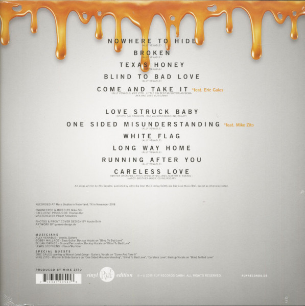 Texas Honey (LP, 180g Vinyl)