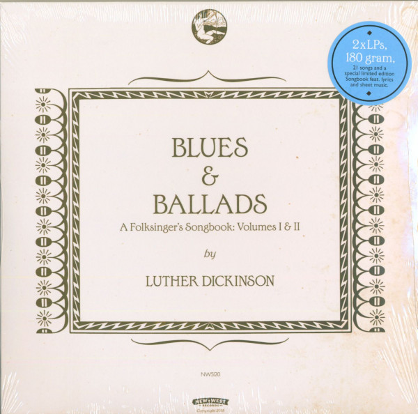 Blues & Ballads (A Folksinger's Songbook) I & II (2-LP, 180g Vinyl, Ltd.) Blues & Ballads (A Folksinger's Songbook) I & II (2-LP, 180g Vinyl, Ltd.)