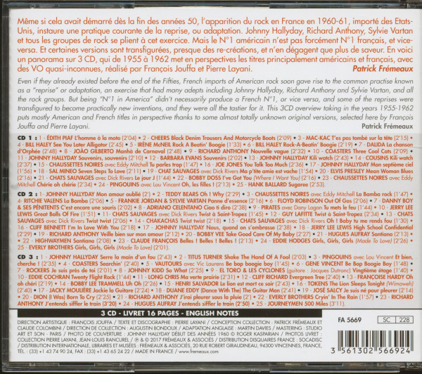Yéyé VO-VF - Naissance du Yéyé 1955-1962 (3-CD)