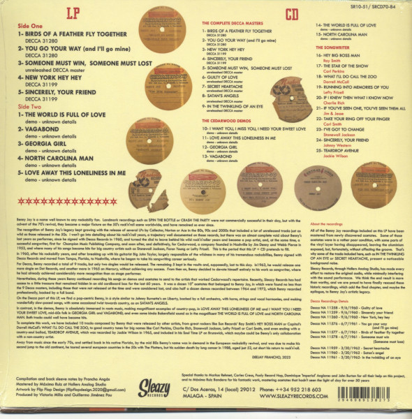 Untold Stories (LP, 10inch & CD)